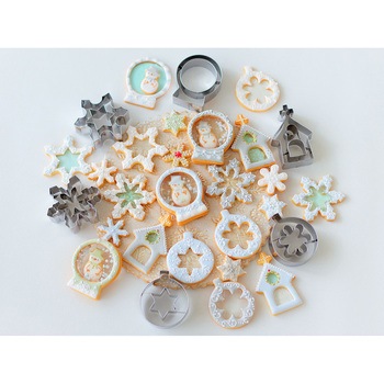cotta クリスマスクッキー型 スノードーム cotta