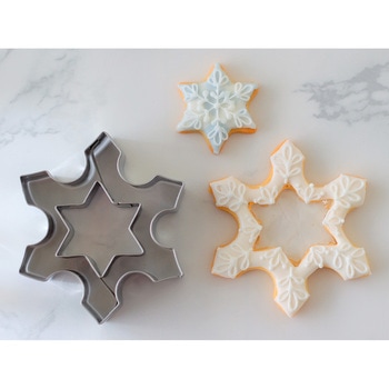 cotta クリスマスクッキー型 雪の結晶 星 cotta