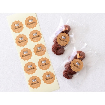 cotta 波型フレーバーシール チョコレート cotta