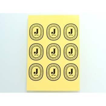 cotta 透明イニシャルシール J cotta