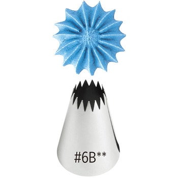 Wilton オープンスターチップ #6B cotta