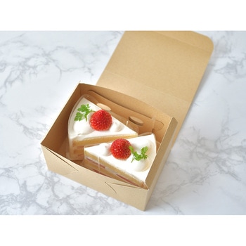 cotta ケーキ箱 クラフトショートNC No.5 cotta