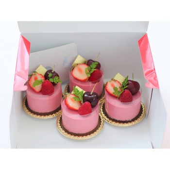cotta 箔押しケーキ箱 ツリー cotta
