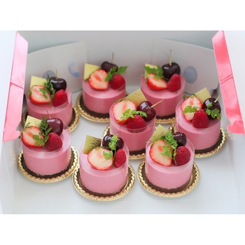 cotta 箔押しケーキ箱 ツリー cotta