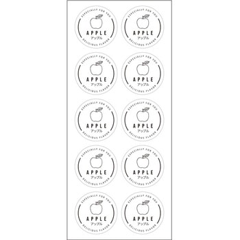 cotta 透明フレーバーシール アップル cotta