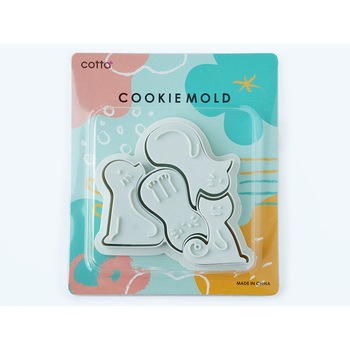 cotta クッキー型 猫セット cotta