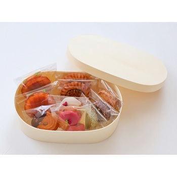 木製ギフト箱 長円形 160×100 cotta