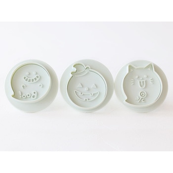 cotta まんまるクッキー型(おばけ・かぼちゃ・おばけ猫) cotta