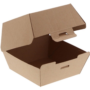 ネオクラフト バーガーBOX 1個用 cotta