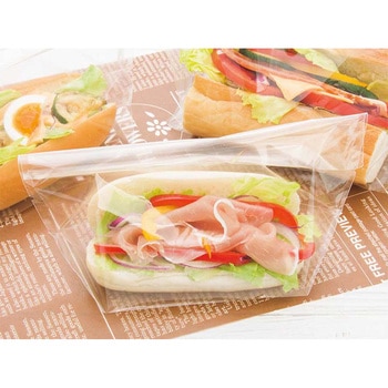 OPベーカリー袋 亀底20-15 ノッチ付 無地 cotta