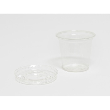 ヘイコー透明カップ A-PET 1オンス 蓋セット cotta