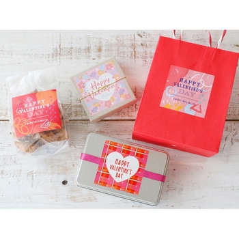 cotta バレンタインシール Happy(4柄) cotta