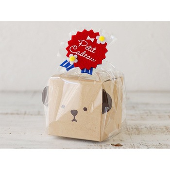 cotta どうぶつギフト箱 イヌ(クラフト) - cotta