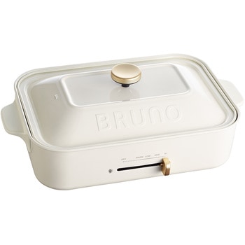 BRUNO コンパクトホットプレート ホワイト cotta