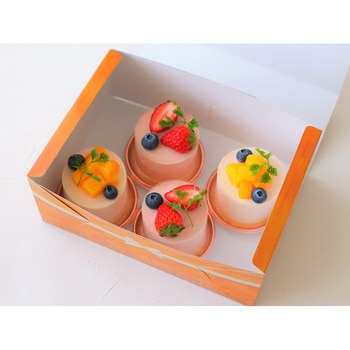 cotta バスケット風 ケーキボックス cotta