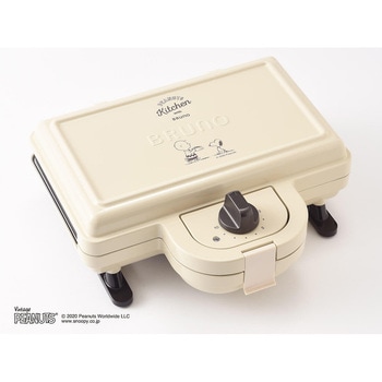 BRUNO PEANUTS ホットサンドメーカー ダブル cotta
