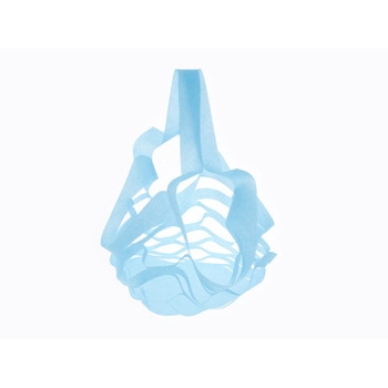 不織布バッグ袋 のび×2バッグL ブルー cotta