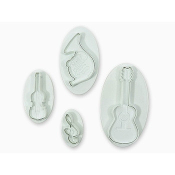 抜き型 楽器 (4個セット) cotta