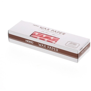 WAXペーパー ドット赤(100枚入) cotta