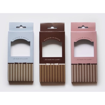 タブレットチョコ用キャラメル箱 ブルー cotta