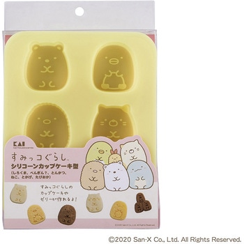 シリコーンカップケーキ型 すみっコぐらし cotta