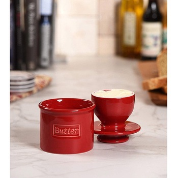 バターベル カフェレトロコレクション マラスキーノレッド cotta