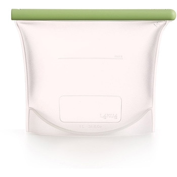 Lekue くりかえし使えるシリコンバッグ 1L cotta