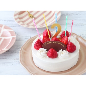 cotta バースデー数字ピック ゴールド 2(2片) cotta