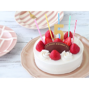 cotta バースデー数字ピック ゴールド 5(2片) cotta