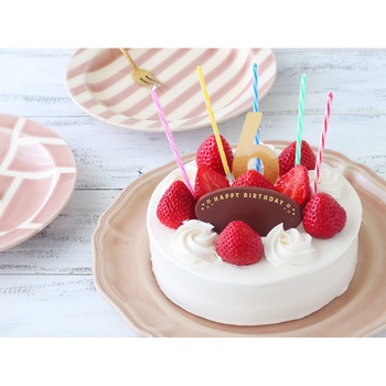 cotta バースデー数字ピック ゴールド 6(2片) - cotta