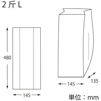 PP食パン袋L(2斤用) cotta