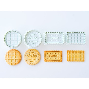 cotta スタンプクッキー型 ワッフル&ビスケット cotta