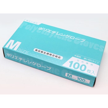 ポリエチレングローブ100枚入M cotta