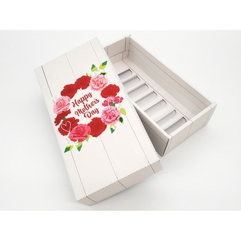ギフト箱 母の日BOX (小)ホワイト cotta