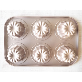 CHEFMADE カヌレ天板 6個取 cotta