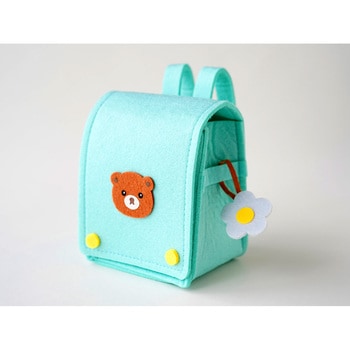 cotta フェルトランドセル くまさん(ミントブルー) cotta