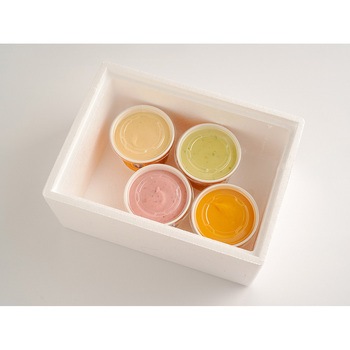 アイスクリームカップ 保冷発送用ケース(W-1) cotta