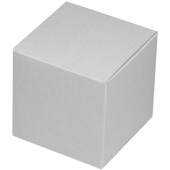 ギフト箱 キューブBOX グレー - cotta