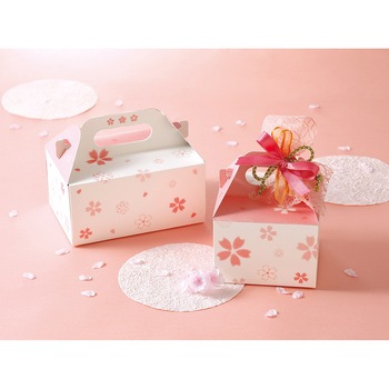 ケーキ箱 和彩サービス箱(桜) 6ケ cotta