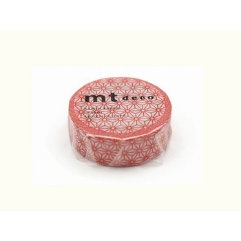mt 1P 麻の葉・朱赤(15mm×7m) cotta