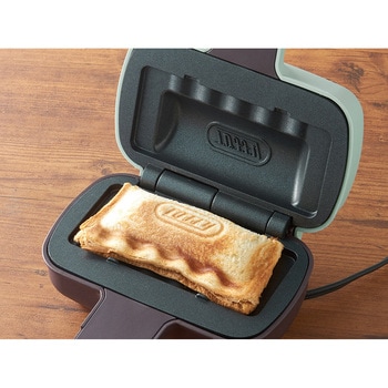 Toffy ハーフホットサンドメーカーAW cotta