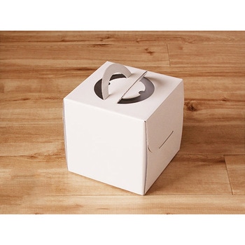 デコ箱 白ムジ 4号H150 cotta
