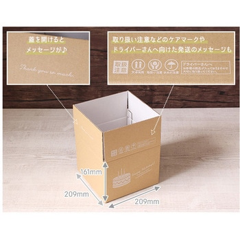 発送用 hacobo!宅配用ダンボール ケーキ cotta