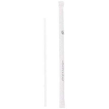 バイオマスストロー 4.5mm 単袋 半透明(500本) cotta
