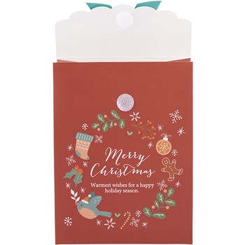 リボン付きクリスマスバードボックス cotta