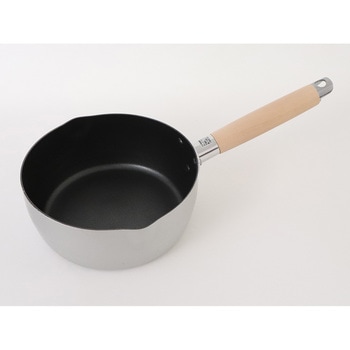 マイセレクト IH対応アルマイト加工雪平鍋 18cm cotta
