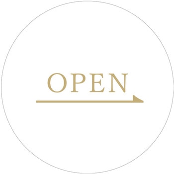 再剥離シール 直径25 OPEN cotta