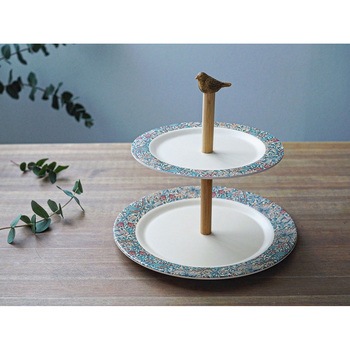 カップケーキスタンド ウィリアム・モリス柄A cotta