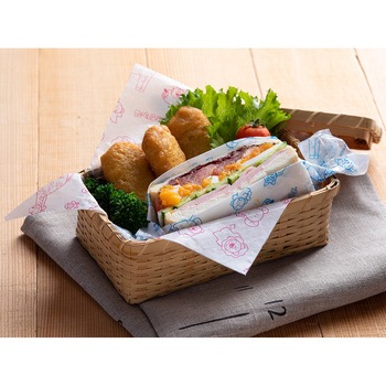 ワックスペーパー たべっ子どうぶつ ブルー (30枚入) cotta