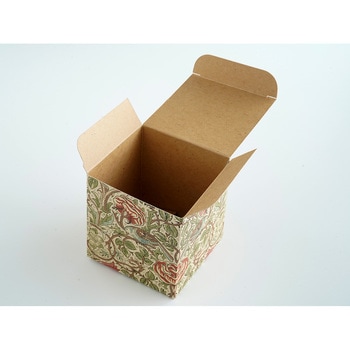 cotta ギフト箱 ウィリアム・モリス柄 バラ (キューブ) - cotta